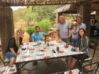 Stopping over  for brunch at the AfricanSwiss near the Hartebeespoort Dam